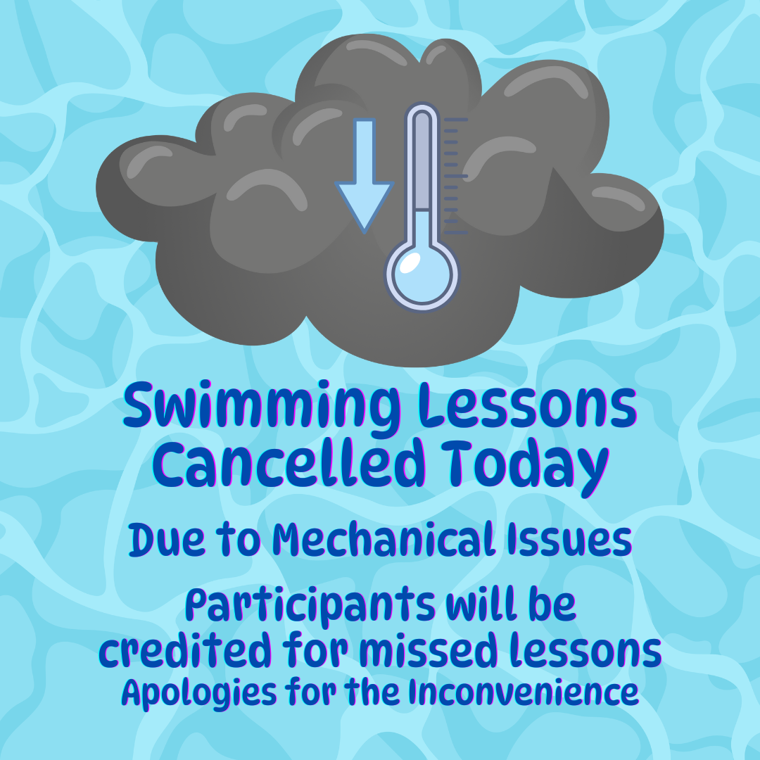 Swimming Lessons cancelled - mechanical - cold (1080 x 1080 px)