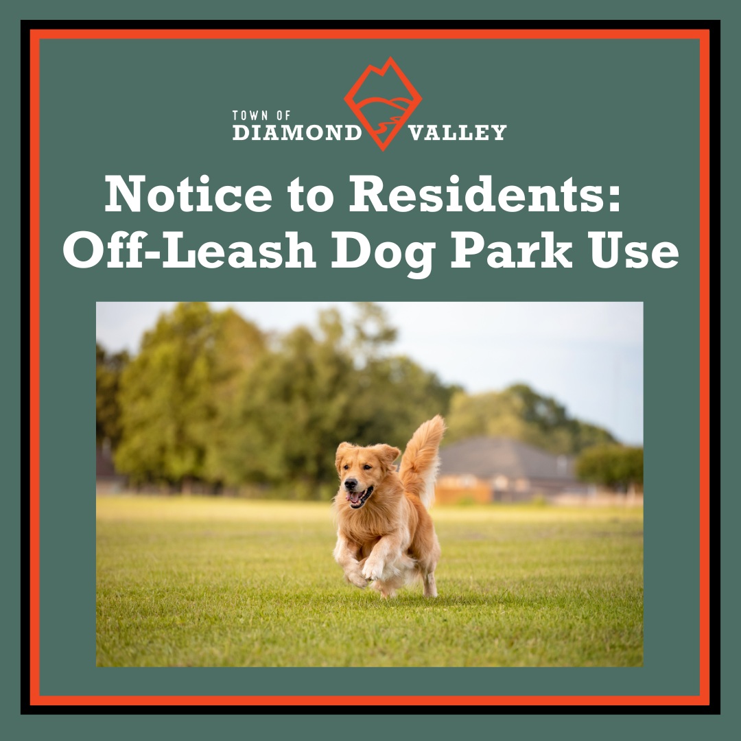 Dog Park Notice to Residents (1080 x 1080 px)