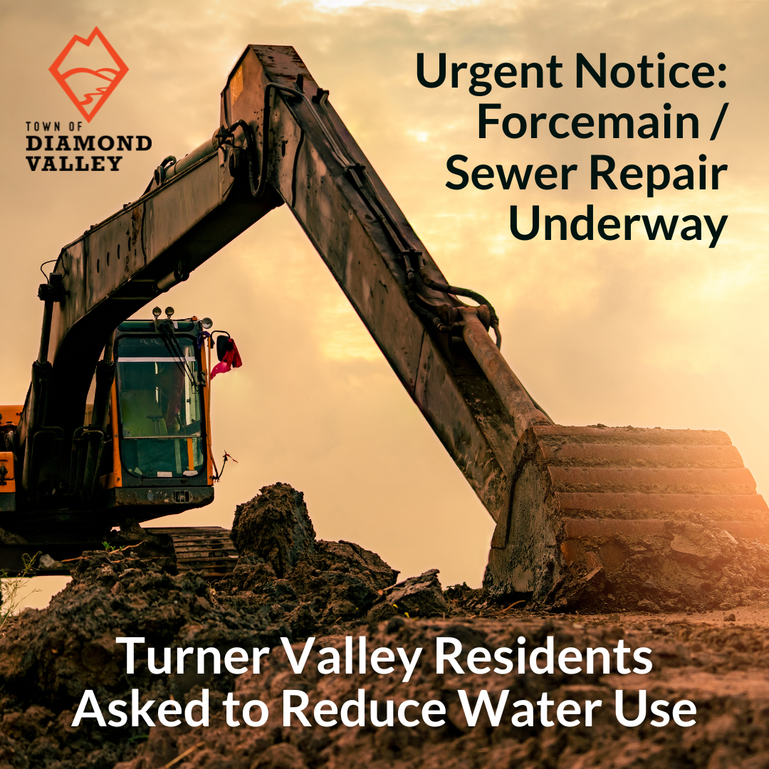 Urgent Notice Forcemain Repair Underway (1080 x 1080 px) (1)
