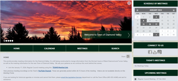 Portal screenshot 2024-01-29